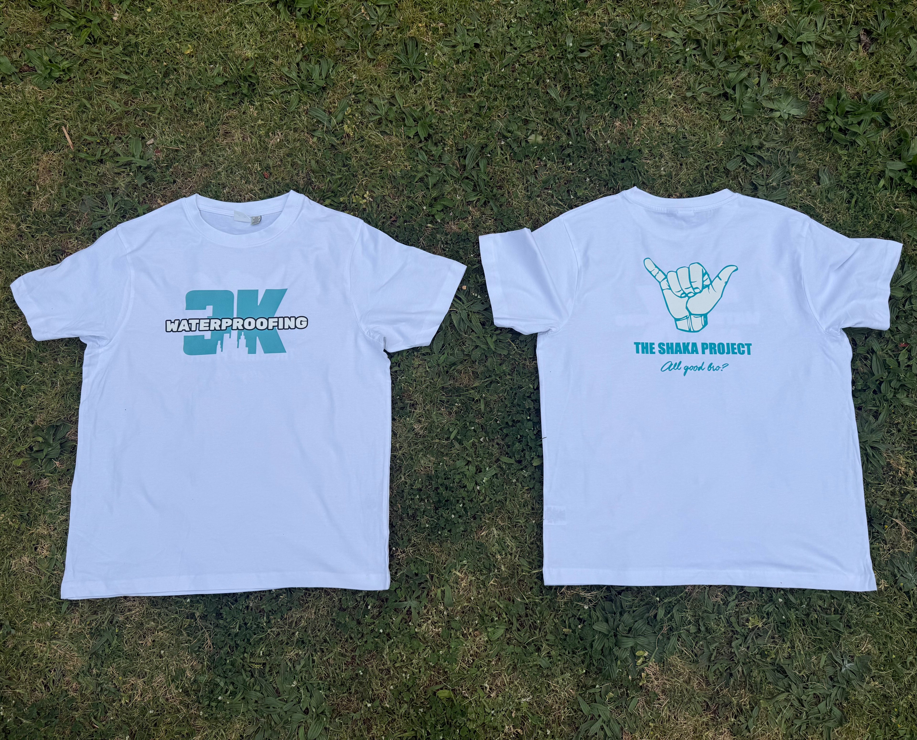 3k Waterproofing & Shaka Project Collaboration White/Black