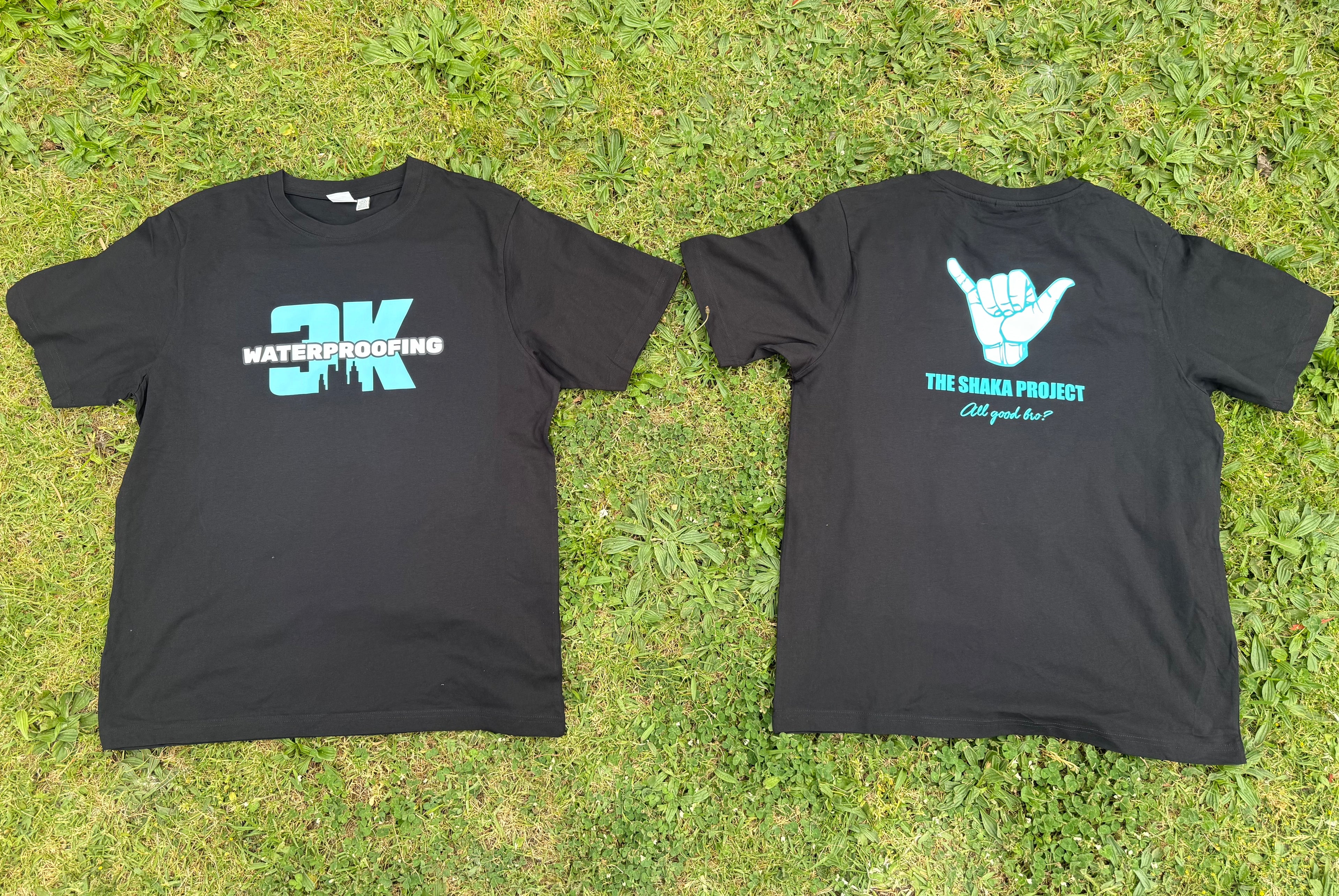 3k Waterproofing & Shaka Project Collaboration White/Black