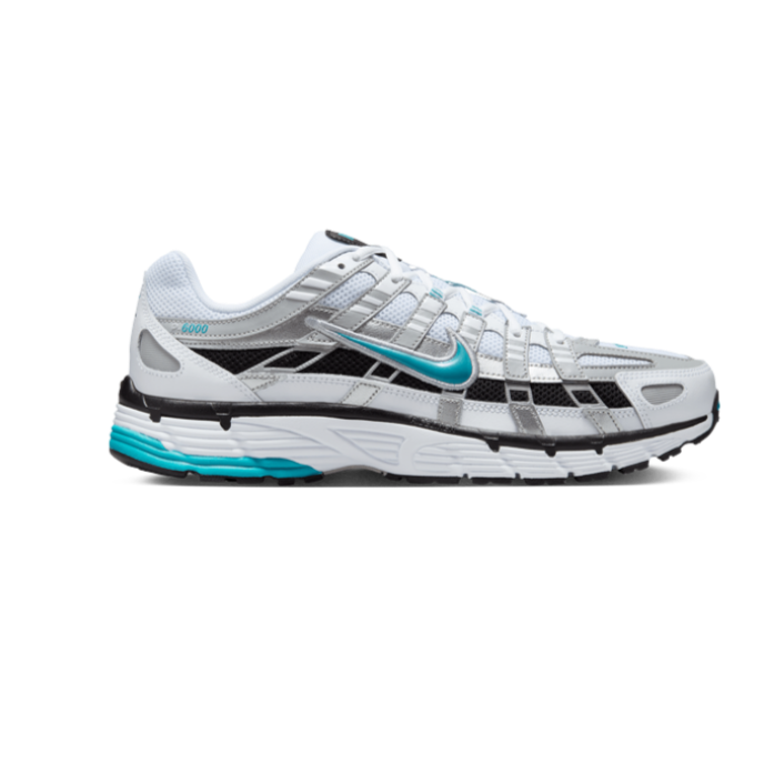 Nike P-6000 'White-Dusty Cactus-Flat Silver'