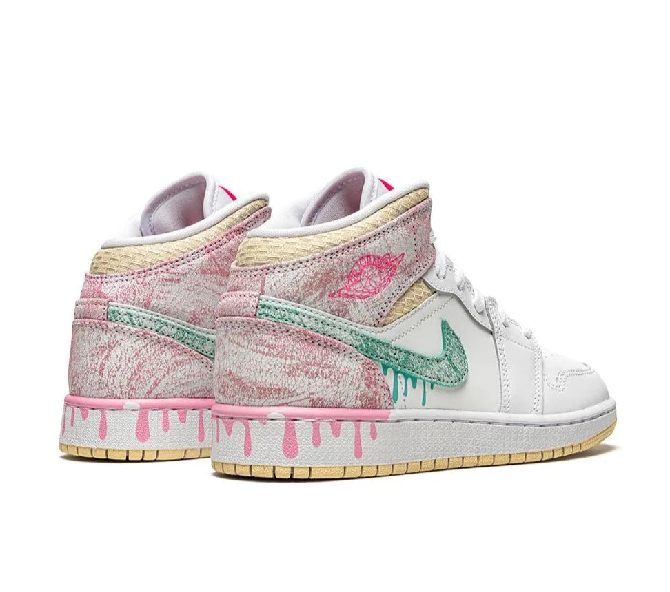 Air Jordan 1 Mid 'Ice Cream' GS